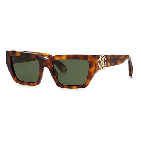 Roberto Cavalli Solglasögon Src016m Brun Green / CAT3 Man