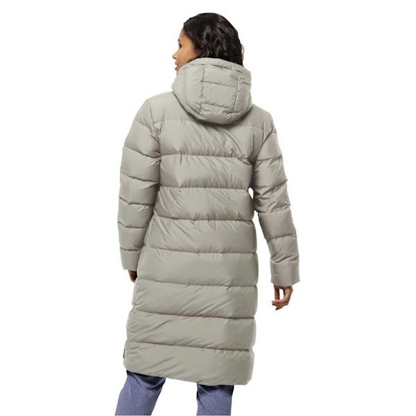 Jack Wolfskin Frozen Palace Frakke Beige S Kvinde