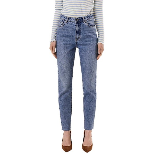 Vero Moda Jeans Brenda High Waist Straight Blå 30 / 34 Kvinde