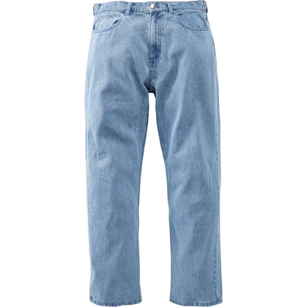 Es Byxor Baggy Denim Blå 38 Man