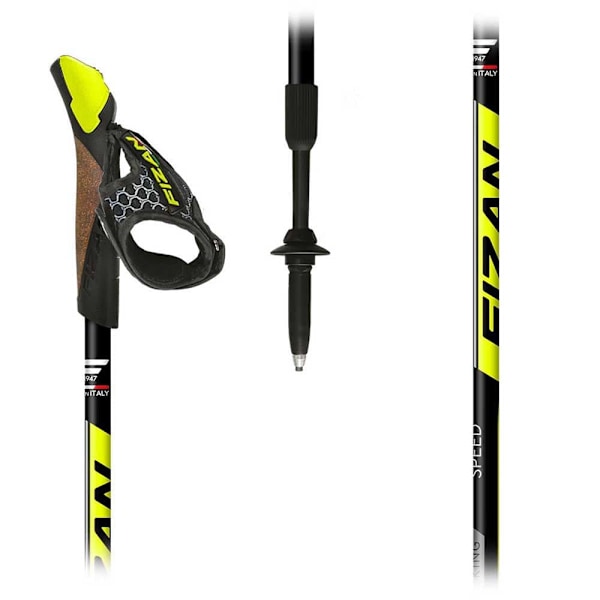 Fizan Speed Spadserestokke Gul 75-125 cm