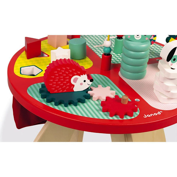Janod Activity Table Baby Forest Flerfärgad 12 Months-3 Years