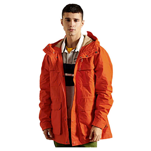 Superdry Takki Mountain Oranssi L Mies