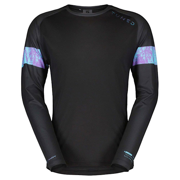 Scott Trail Tuned Langærmet Trøje Sort XL Mand