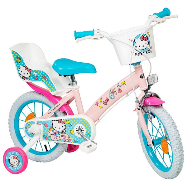 Toimsa Bikes Cykel Hello Kitty 14´´ Flerfärgad 3-5 Years Pojke