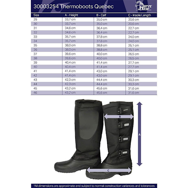 Harry´s Horse Quebec Thermo Stövlar Svart EU 32