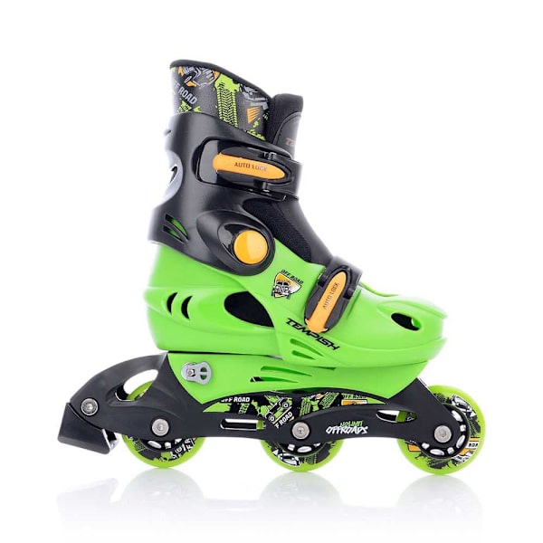 Tempish Rullskridskor Racer+protectors+helmet Grönt EU 26-29