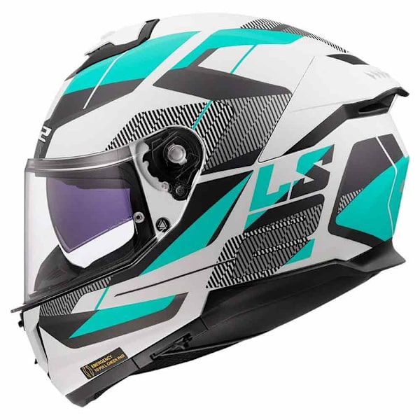 Ls2 Ff808 Stream Ii Road Fullface-hjälm  L