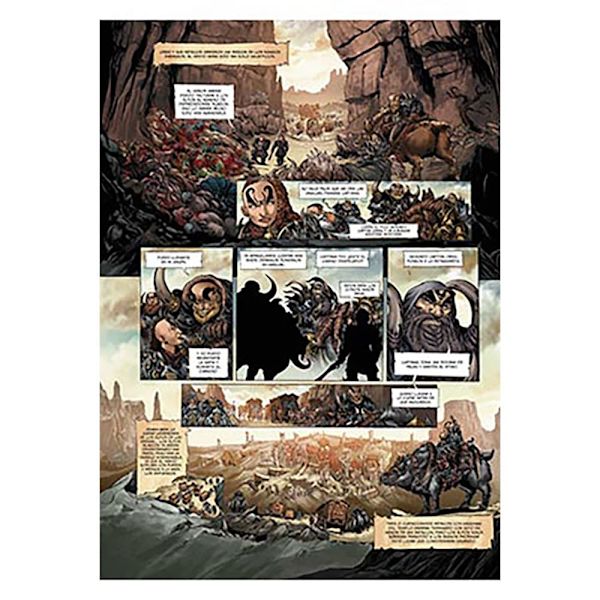 Yermo Ediciones Y Publicaciones Enanos Integral 07 Fey Del Templo / Brum De Los Errantes Serietidning  Spanish