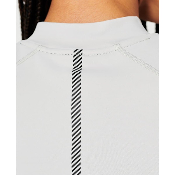 Superdry T-shirt Run 3/4 Tight Crop Vit XL Kvinna