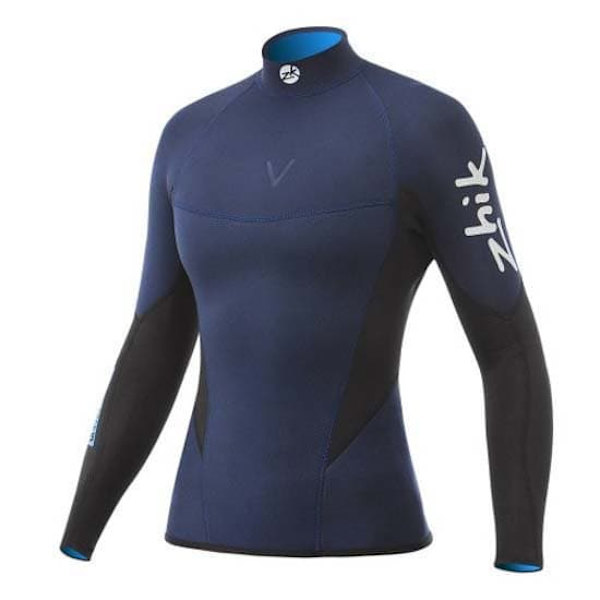 Zhik Microfleece Uv-suojattu Pitkähihainen T-paita Sininen S Nainen