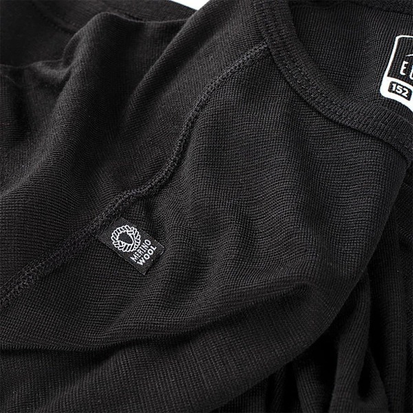 Elbrus Melor Merino Baselag Shorts Sort 13 Years Dreng