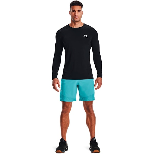 Under Armour Langærmet T-shirt Heatgear Armour Fitted Sort XL / Regular Mand