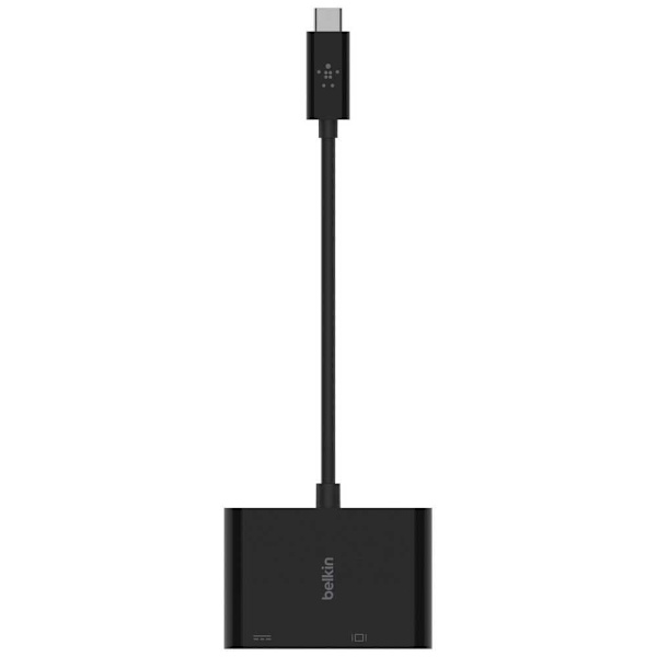 Belkin Usb-c To Vga + Charge Adapter Sort