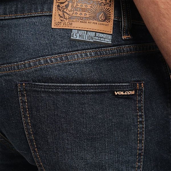 Volcom Vorta Jeans Sort 30 / 32 Mand