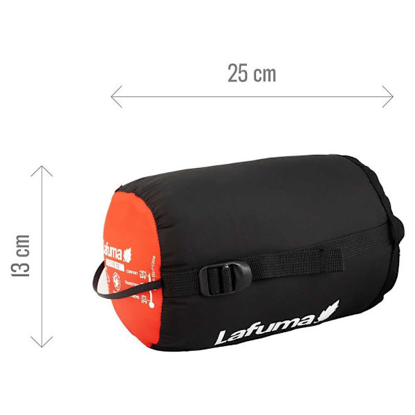Lafuma Sovsäck Active 10°c Orange Long / Left Zipper