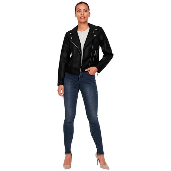 Vero Moda Jakke Kerri Ultra Coated Sort L Kvinde