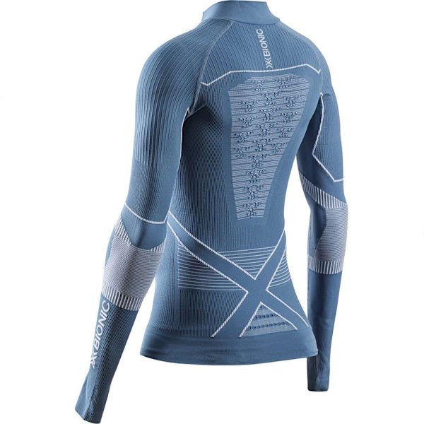 X-bionic Energy Accumulator Light Langærmet Baselayer Blå M Kvinde