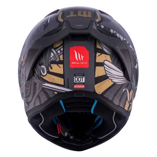 Mt Helmets Stinger 2 Krt Fullface-hjelm  M