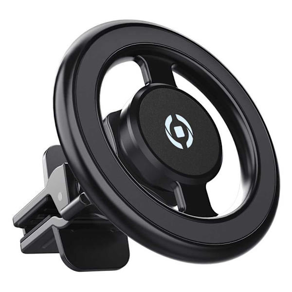 Celly Smartphone Support Til Magnetisk Gitter Ghost Mag Holder Søvfarvet Sort