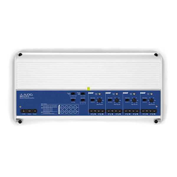 Jl Audio Forstærker M800/8v2-24v 8 Kanal 24v Hvid,Grå 800W