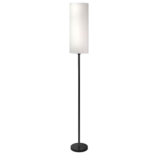 Edm Gulv Lampe 32123 E27 60w Sort