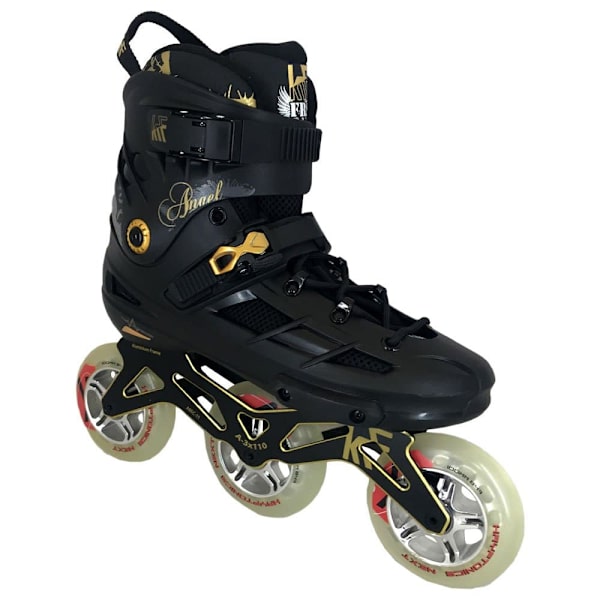 Krf Inline Skøjter Angel 3x100 Next Krypto Sort EU 45