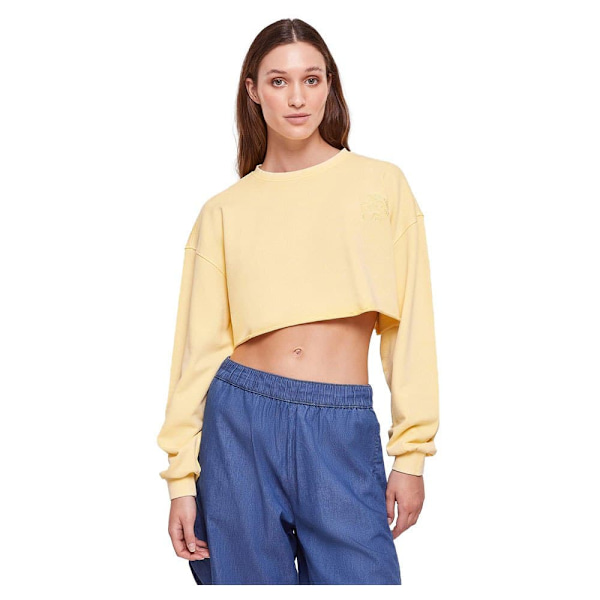 Urban Classics Terry Langærmet Top Gul 3XL Kvinde