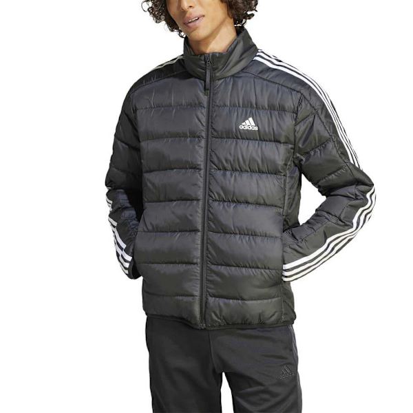 Adidas Stripes Lite Jacka Essentials 3 Grå XL / Regular Man