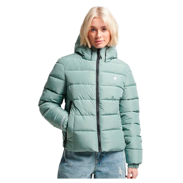 Superdry Pufferjacka Spirit Sports Grönt 2XS Kvinna