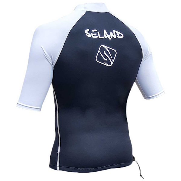 Seland Neopren Kortærmet T-shirt Bali Sort XL