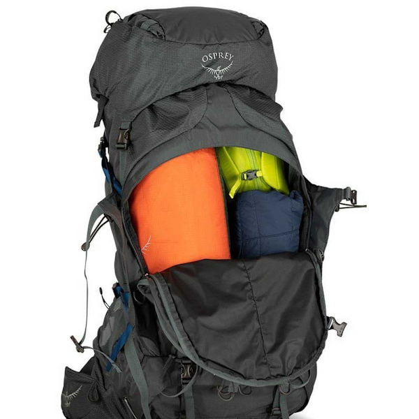 Osprey Reppu Aether Plus 70l Harmaa L-XL