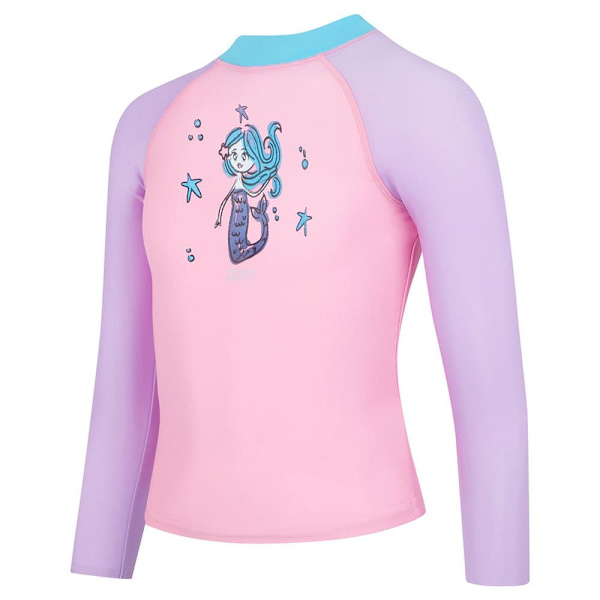 Zoggs Pitkähihainen T-paita Zip Ecolast Pinkki 21