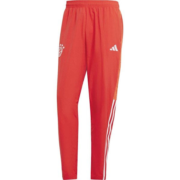 Adidas Byxor Före Match Bayern Munich 23/24 Röd M