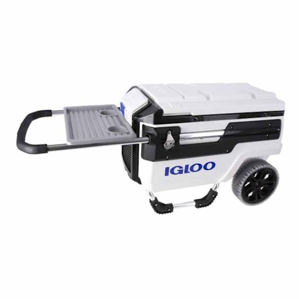 Igloo Coolers Hjul Stiv Bærbar Køler Trailmate Marine 70 66l Søvfarvet 87.90 x 50 x 60 cm Sort, Hvid