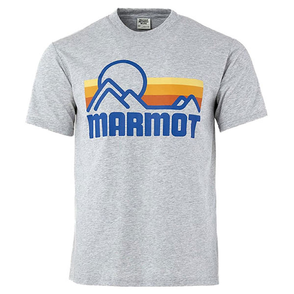 Marmot Coastal T-shirt Med Korta ärmar Grå S Man