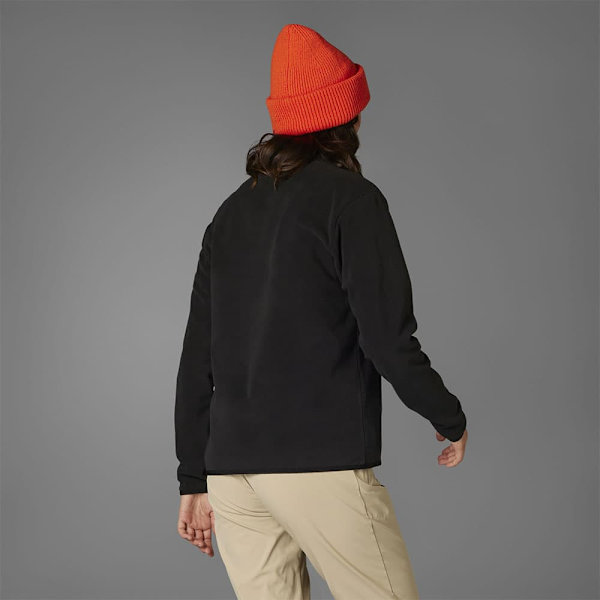 Adidas Multi Essentials Fleece Med Halv Dragkedja Grå M Kvinna