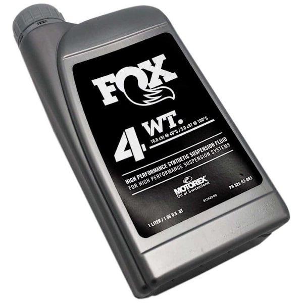Fox Suspensionsolie 4wt 1l Grå