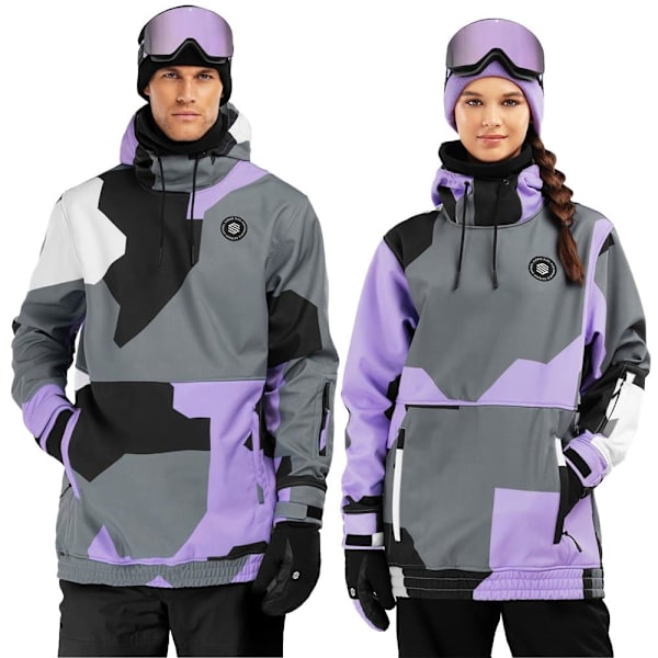 Siroko Takki W1 Tignes Harmaa,Violetti XS Mies