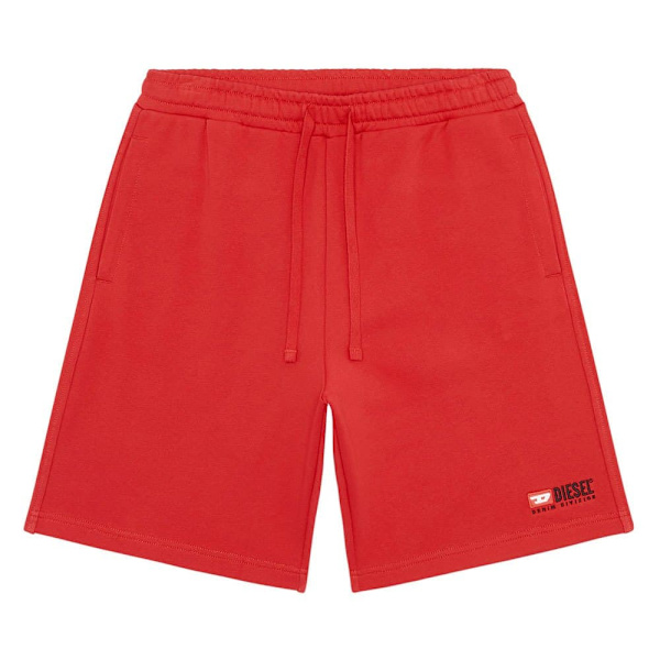 Diesel Sweat Shorts Crown Rød S Mand