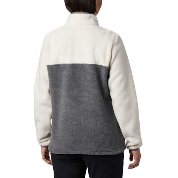 Columbia Benton Springs™ Fleece Med Halv Dragkedja Grå XS Kvinna