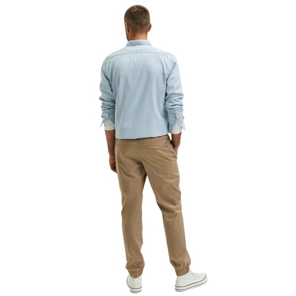 Selected Byxor Slim Halkirk Grönt S Man