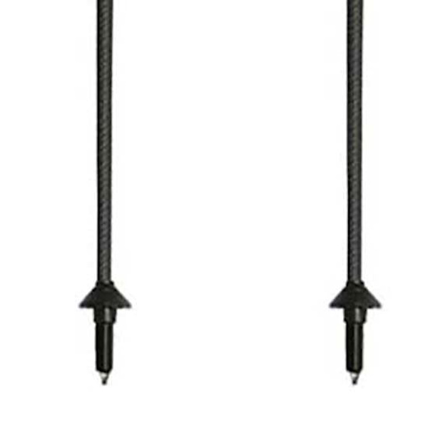 Gabel Stænger Fld Carbon Søvfarvet 115 cm