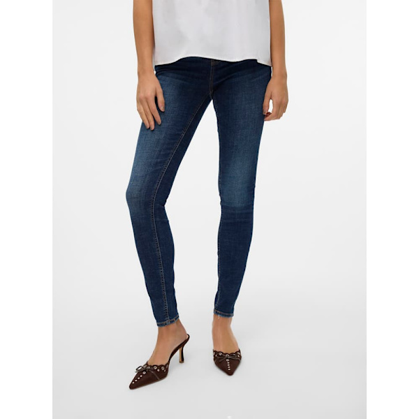 Vero Moda Flash Skinny Li3303 Jeans Blå 2XL / 30 Kvinde