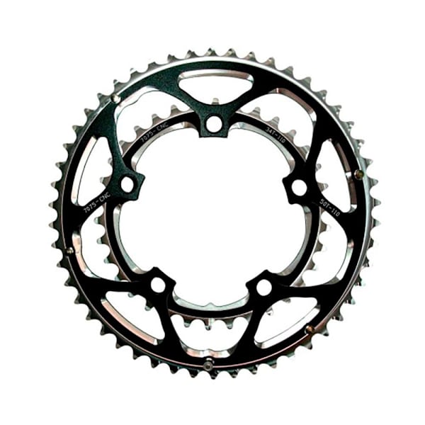 Sunrace Int Cnc 130 Bcd Kedjehjul Silver 53t
