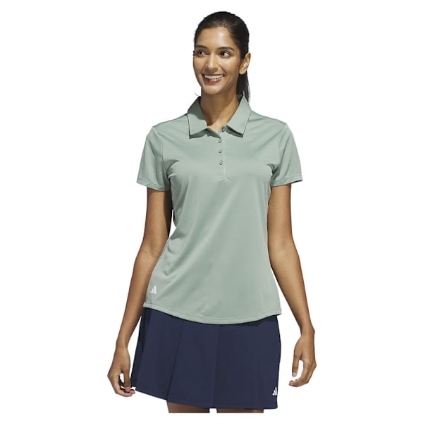 Adidas Solid Performance Kortärmad Piké För Kvinno  S