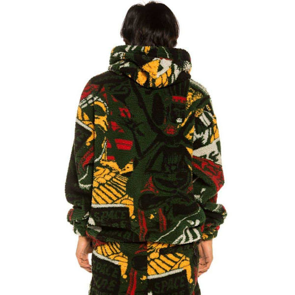 Grimey Space Lady All Over Jacquard Sweatshirt Flerfarvet M Mand