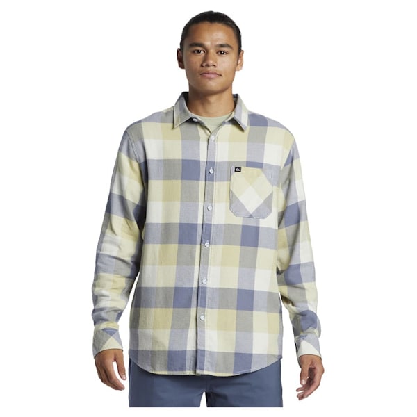 Quiksilver Classic Flanss Pitkähihainen Kauluspaita Monivärinen S Mies