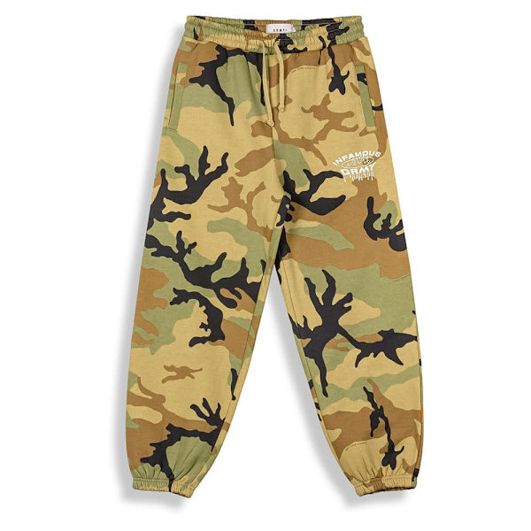 Grimey Follow The Dollar Camo Mjukisbyxor Brun 2XL Man