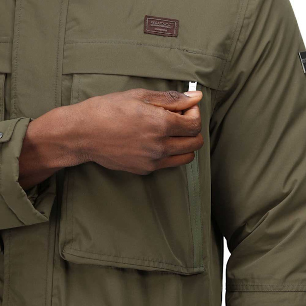 Regatta Volter Parka Jakke Grøn 3XL Mand
